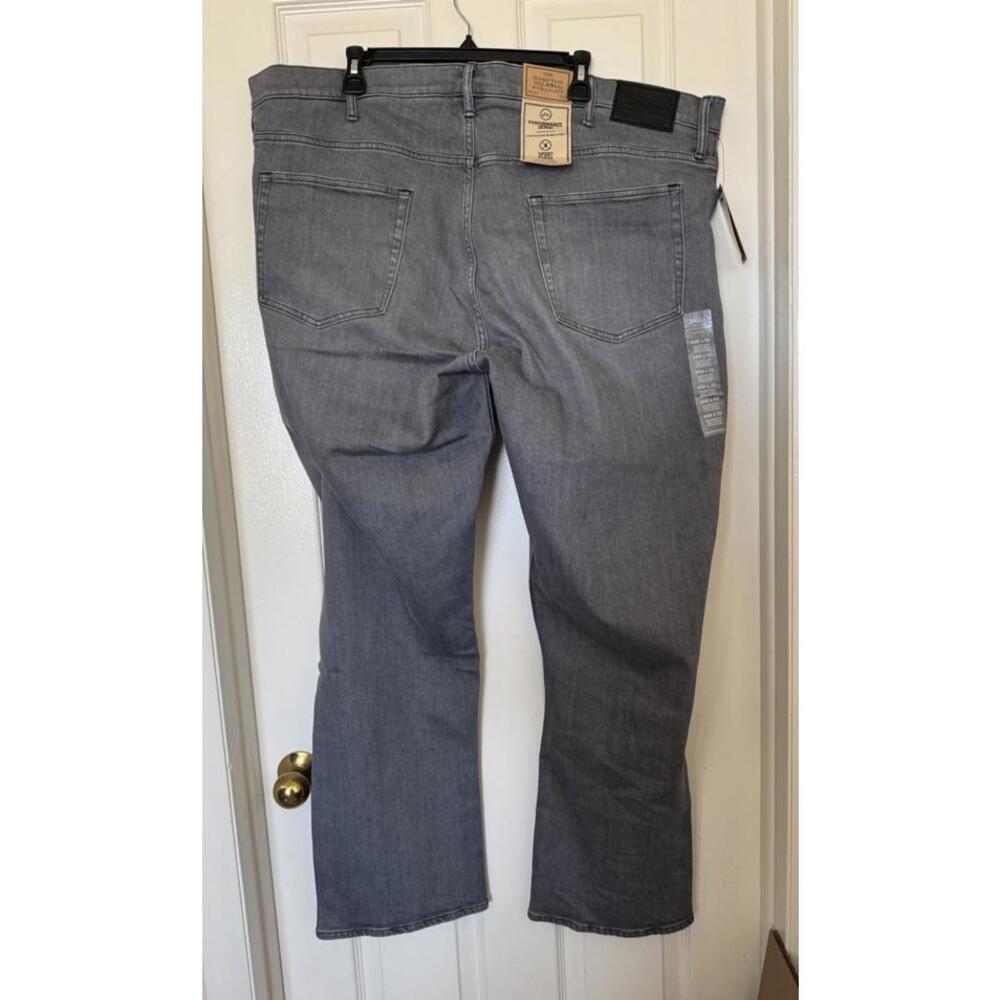 Polo Ralph Lauren Men 46BIG X 32L Hampton Relaxed Straight Stretch Jean Charcoal - Picture 5 of 9